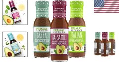 Greek, Balsamic, and Italian Dressing Trio, 8oz x 3