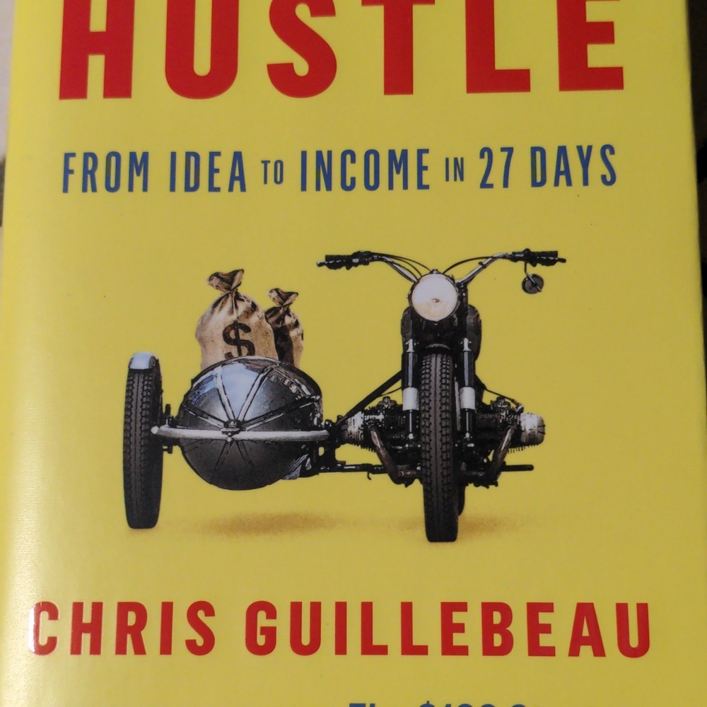 Crown Business Side Hustle by Chris Guillebeau Hardcover Personal Success Book