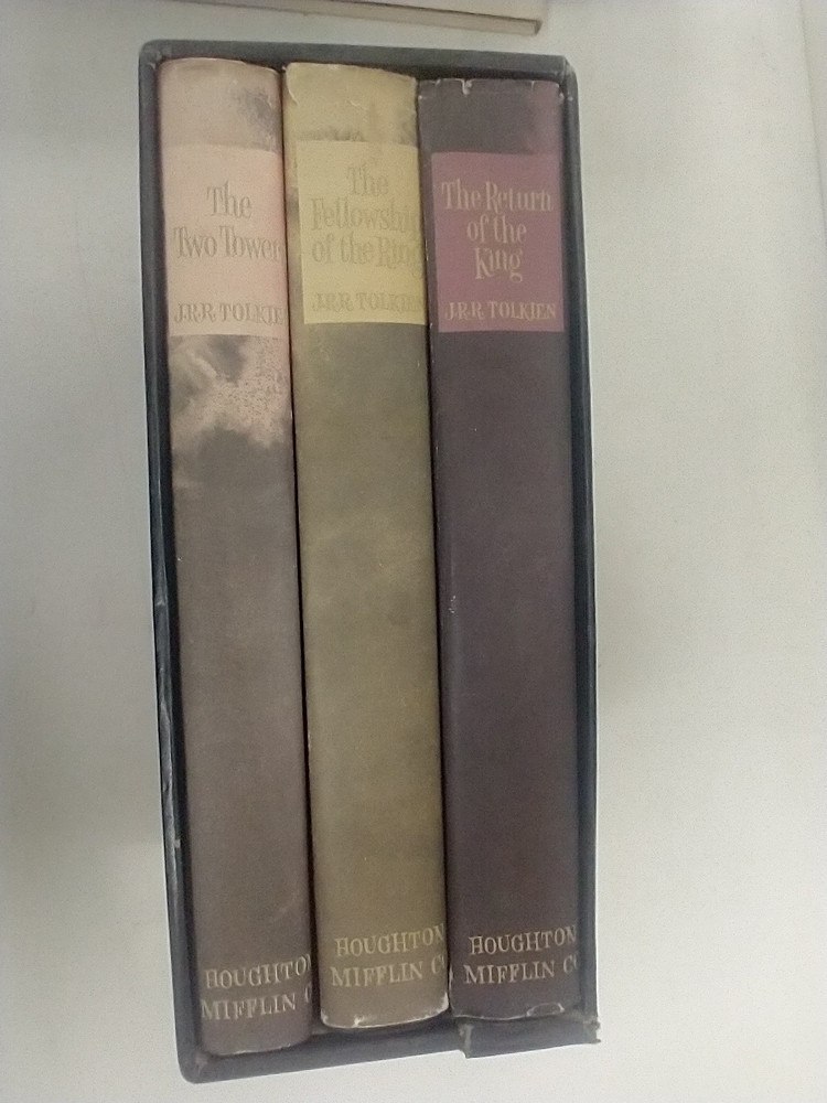 Lord Of The Rings Trilogy J.R.R. Tolkien 2nd Second Edition Maps 1965 Box Set