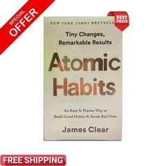 Atomic Habits by James Clear Build Good Habits Brand New Free Shipping USA Stock