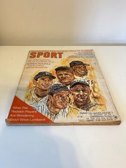 Vintage Sport Magazine May 1969 -Willie Mays Babe Ruth Sandy Koufax Cover