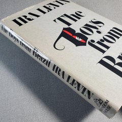 The Boys from Brazil Ira Levin 1976 Book Club Edition Random House Thriller HCDJ