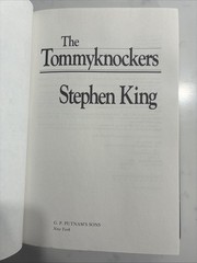 Stephen King The Tommyknockers First Edition 1st Print 1987 Hard Cover DJ Putnam