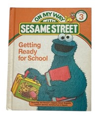1989 On My Way With Sesame Street Books Complete Set 1-15 CTW Funk & Wagnalls
