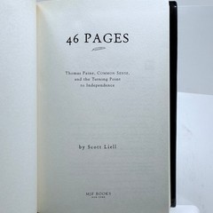 46 Pages Scott Liell 2003 Common Sense Thomas Paine American History MJF