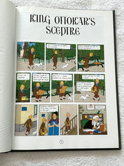 HERGE Adventures of TINTIN KING OTTOKAR’S SCEPTRE hc 1st Am 1974 1975 like new