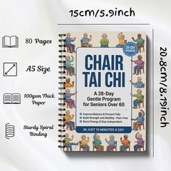 Chair Tai Chi for Seniors Over 60 Simple Seated Flows and 10Minute Routines f…