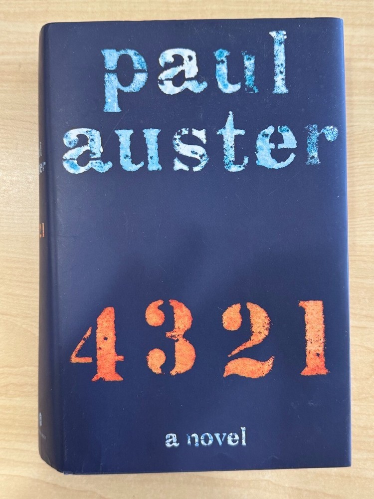 SIGNED/1st Ed/1st Print – 4 3 2 1 : A Novel by Paul Auster (2017, Hardcover)
