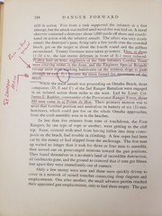 Danger Forward – First Division in World War II – WWII Veteran’s Annotations