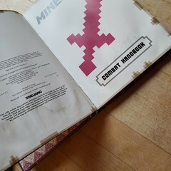 Lot Of 3 Minecraft Handbooks By Mojang 2013/2014/2015