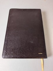 Holy Bible Scofield Study KJV Red Letter 2003 Indexed Oxford Burgundy Nice!