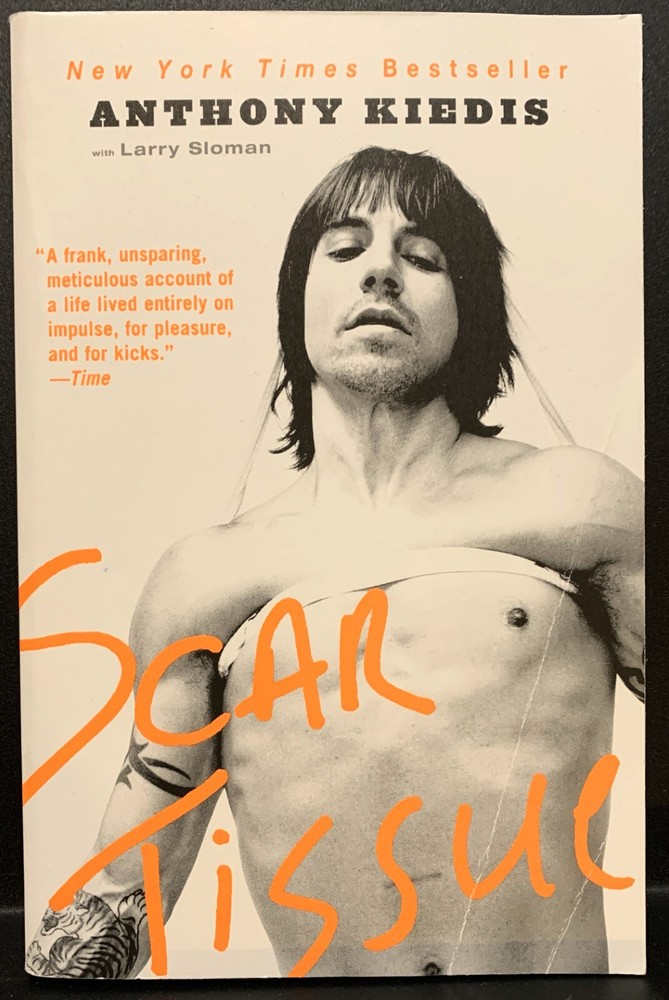 BOOK – Anthony Kiedis – Scar Tissue – 2021 Softcover Edition – 465 Pages