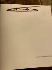 Andy Warhol Portraits of the 70s SIGNED First Edition 1979 HC/DJ