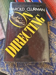 Harold Clurman On Directing.