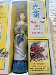The Legend of Mu Lan Heroine of Ancien China Doll Book and Cassette Set