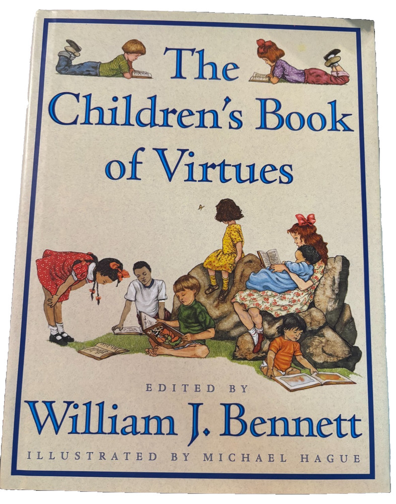 Children’s Book of Virtues by William J. Bennett (1995, Hardcover)