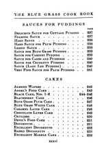 1911 The Blue. Grass Vintage Cook Book 388 Pages