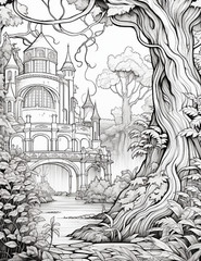 Secret Garden Coloring Book for Adults & Kids ,