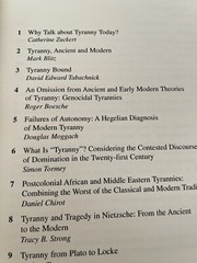 Confronting Tyranny : Ancient Lessons for Global Politics by Roger Boesche et al