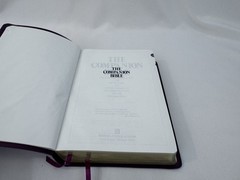 Companion Bible: King James Version, Burgundy, Bonded Leather FAST SHIP!!!