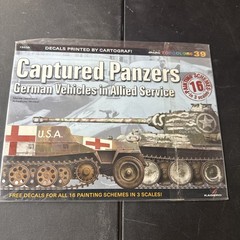 Kagero Captured Panzer German Vehicles in Allied Service Book