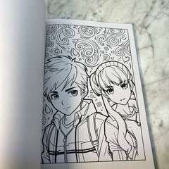 Anime Coloring Book „Advanced Coloring”, Bendon, anime coloring, girl & teens