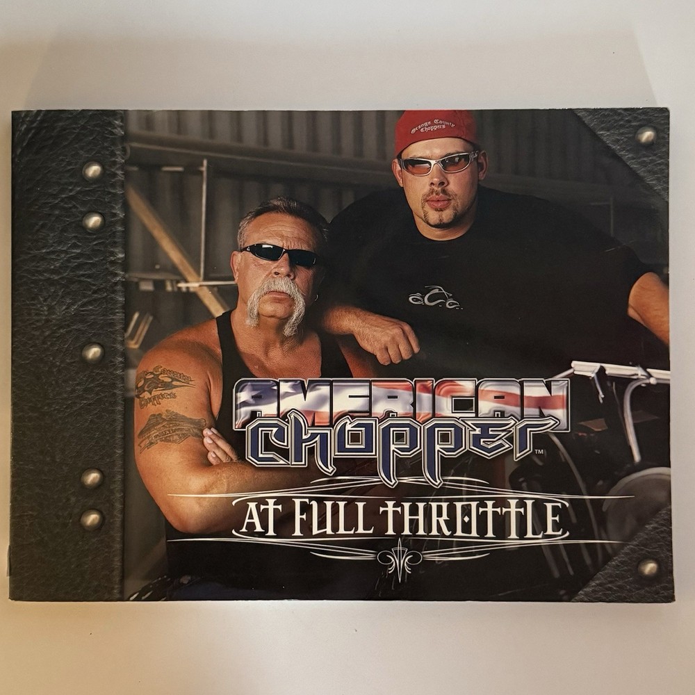 Motorcycle Book American Chopper At Full Throttle by Mike Flaherty