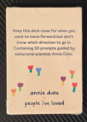 How To Decide A Deck To Help With The Hard Choices Annie Duke Card Deck