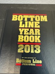 Bottom Line Year Books 2013-2014-2015 by The Editors of Bottom Line/Personal HC