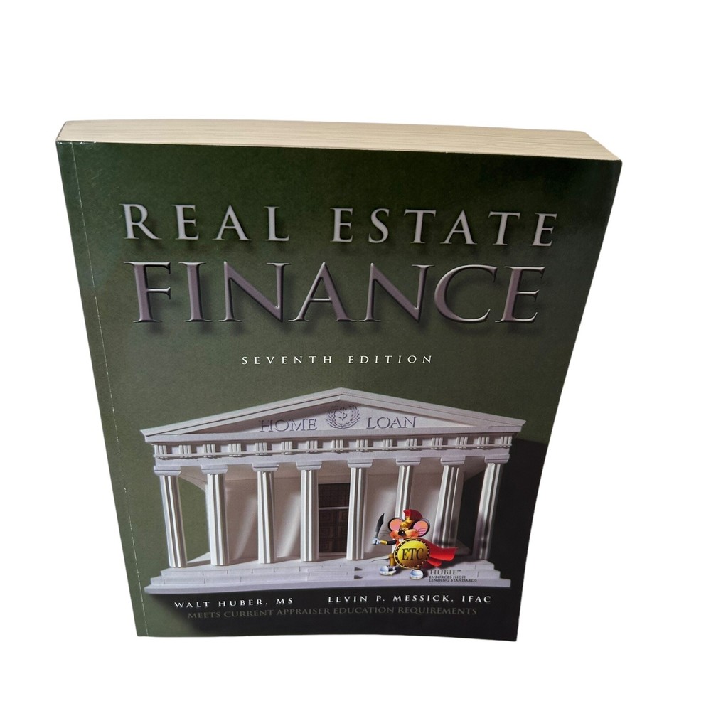 Real Estate Finance Home Loan (Walt Huber 2012, 7th edition, PB) 3rd Printing