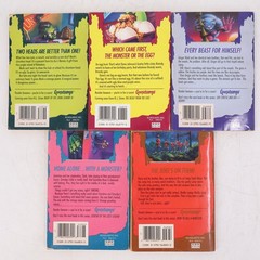 Lot of 29 Vintage Goosebumps Books R.L. Stine Apple Fiction Triple Header #1-46