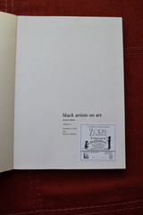 Black Artists on Art Volume 1 Book (Samella S. Lewis & Ruth G. Waddy) 1976
