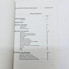 Spiritual Nutrition / Healthy Foods Handbook – Keith T. Wright 1989 Pbk