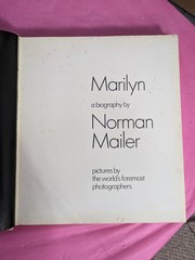 Marilyn Monroe Biography by Norman Mailer 1973 hardcover book illustrated photos