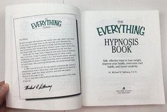 The Everything Hypnosis Book By Michael Hathaway Paperback Adams Media Corp 2003