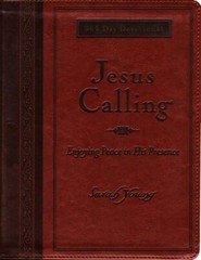 New JESUS CALLING 365 DAILY DEVOTIONAL Deluxe Edition Large Print Sarah Young