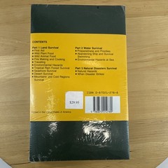 Naval Institute Press How to Survive on Land and Sea 4th Ed Revised HC