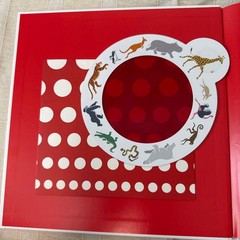 ZOO Search Book with Magnifier, Kids’ Animal Illustration, 22cm x 22cm