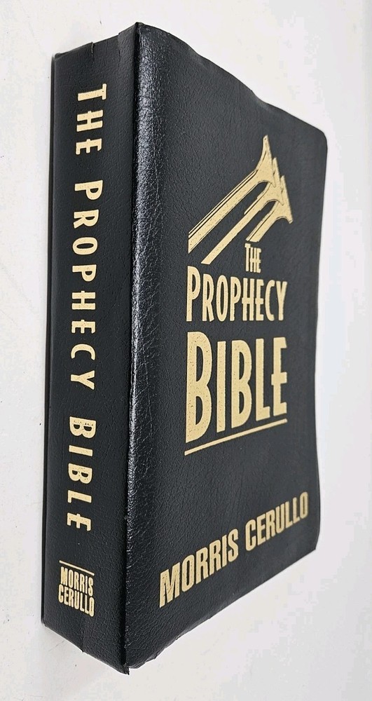 The Prophecy Bible Morris Cerullo KJV World Evangelism Bible Leather First Editi