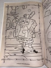 Sponge Bob Squarepants Giant Coloring & Activity Book Nickelodeon