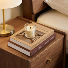 Beautiful Decorative Books, Set of 3 Stackable Fake Books for Coffee Table, Shel