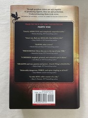 Rebecca Yarros – Iron Flame First Edition/First Printing Signed Sprayed Edges
