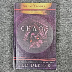 The Lost Books LOT Of 4 Vol 2 3 4 6 Ted Dekker HC Infidel Renegade Chaos Elyon
