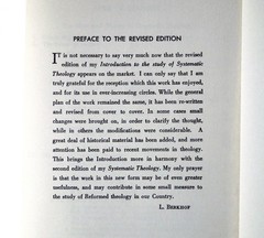 Introduction to Systematic Theology – Louis Berkhof, 1979 sc, Baker Book House
