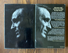 Elie Wiesel Lot of 2 A Beggar in Jerusalem 1970 & Souls on Fire 1972 HC DJ