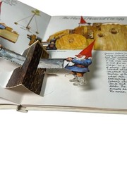 1979 THE POP-UP BOOK OF GNOMES by Rien Poortvliet & Wil Huygen Abrams Whimsical