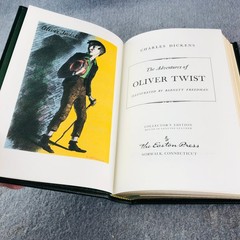 Oliver Twist Charles Dickens Easton Press Collector’s Edition Leather Bound