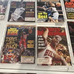 SPORTS ILLUSTRATED MICHAEL JORDAN LOT 20 Items CHICAGO BULLS COLLECTION MAGAZINE