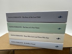The Neapolitan Novels Boxed Book Set of 4 by Elena Ferrante-Paperback