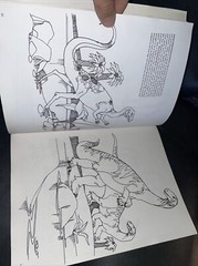 Dinosaur Coloring Book (Dover Nature Coloring Book) by Anthony Rao 90% Uncolored